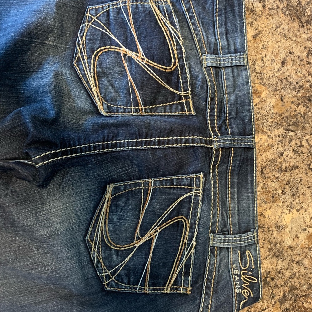 Silver jeans , straight leg
